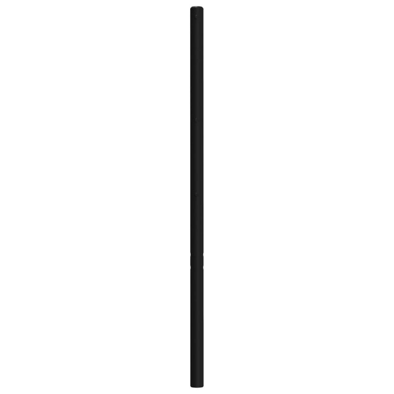 Metal Headboard Black 90 cm Payday Deals