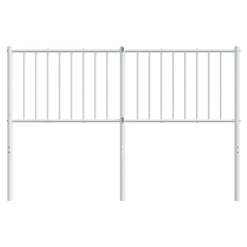 Metal Headboard White 137 cm Double Payday Deals