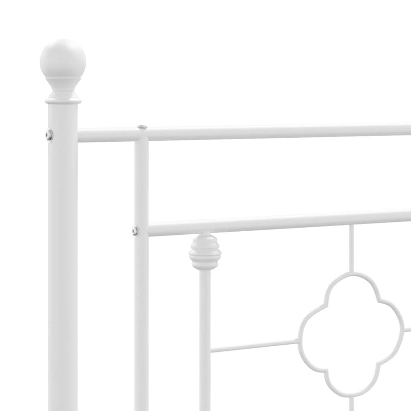 Metal Headboard White 152 cm Queen Payday Deals