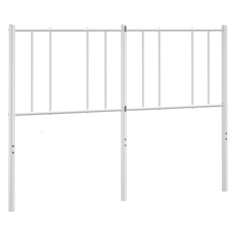 Metal Headboard White 152 cm Queen Payday Deals
