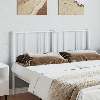 Metal Headboard White 152 cm Queen Payday Deals