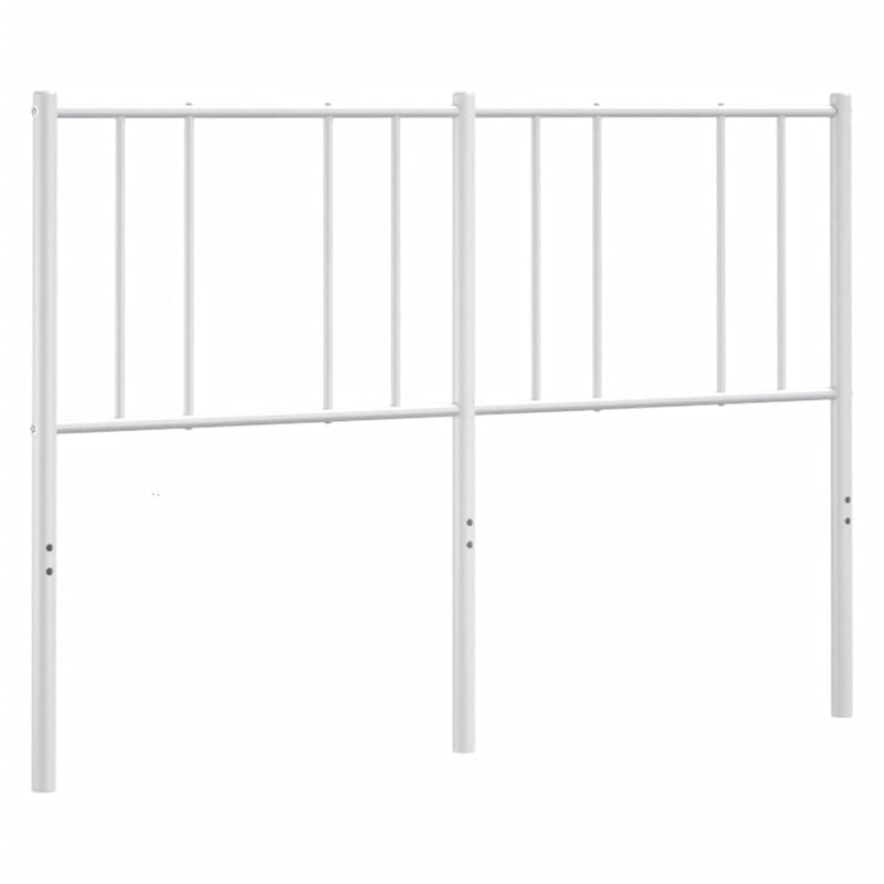 Metal Headboard White 152 cm Queen Payday Deals