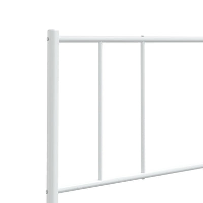 Metal Headboard White 152 cm Queen Payday Deals