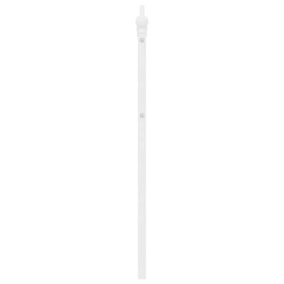 Metal Headboard White 152 cm Queen Payday Deals