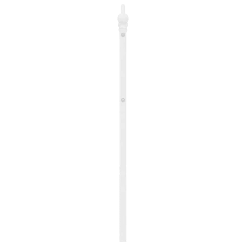 Metal Headboard White 152 cm Queen Payday Deals