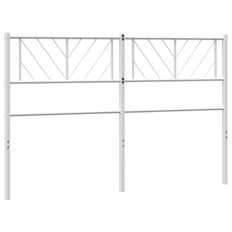 Metal Headboard White 152 cm Queen Payday Deals