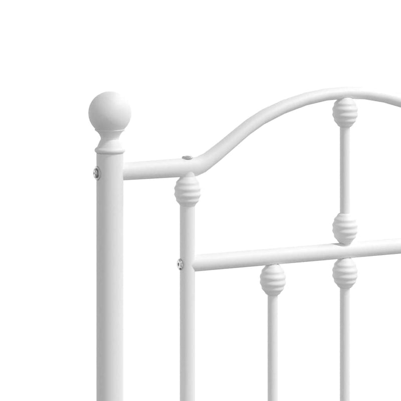 Metal Headboard White 183 cm King Payday Deals
