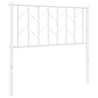 Metal Headboard White 90 cm Payday Deals