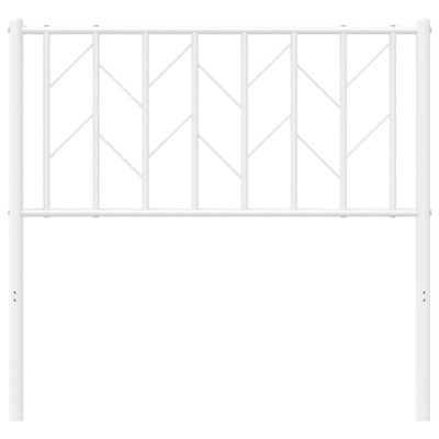 Metal Headboard White 90 cm Payday Deals