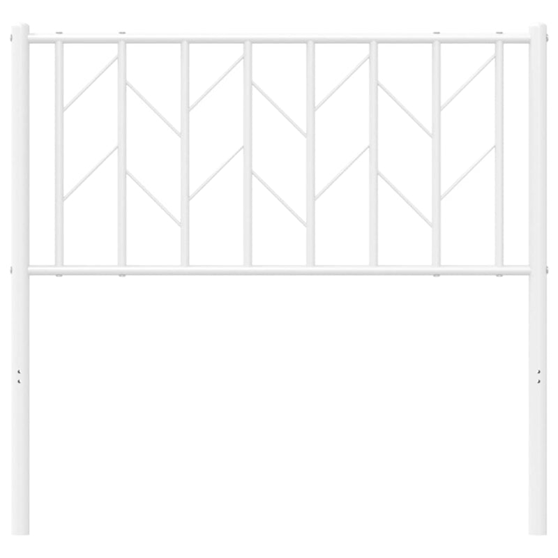 Metal Headboard White 90 cm Payday Deals