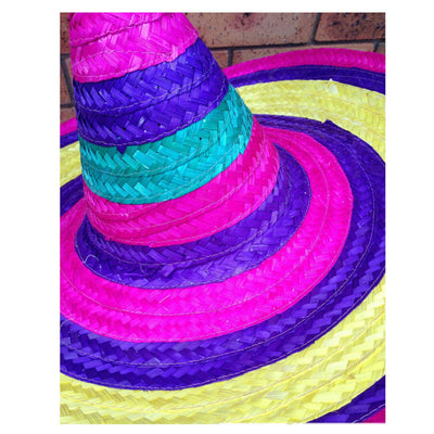 Mexican SOMBRERO Fancy Dress Straw Party Costume Hat Cap Spanish Payday Deals