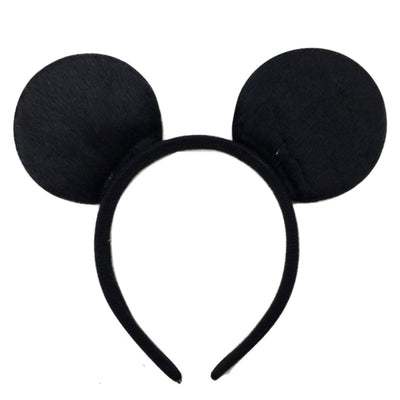 Mickey Minnie Mouse Headband Costume Halloween Party Hair Head Band - Black