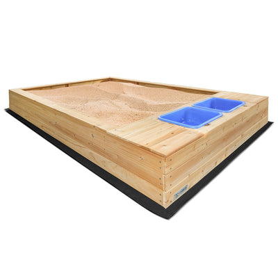 Mighty Sandpit with Wooden Cover Payday Deals