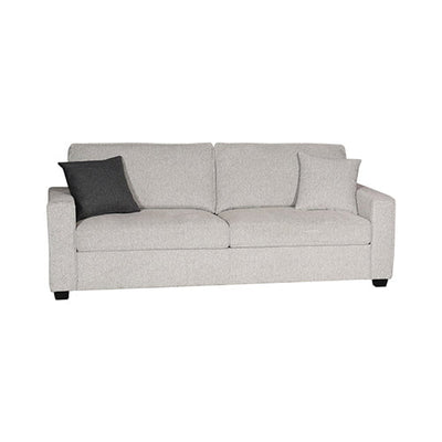 Milano 3 Seater Sofa Set Polyester Fabric Multilayer Two Pillows Attached Individual Pocket Spring Payday Deals