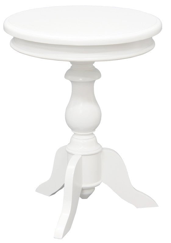 Milano Round Wine Table (White) Payday Deals