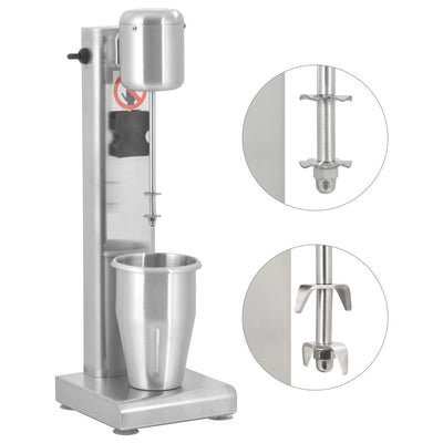 Milkshake Mixer Stainless Steel 1 L Payday Deals