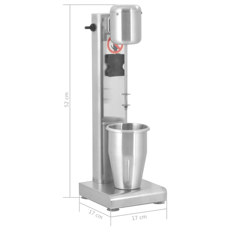 Milkshake Mixer Stainless Steel 1 L Payday Deals