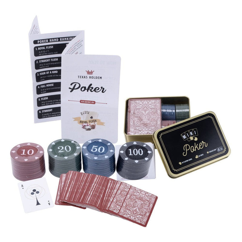 Mini Poker Ready To Play Travel Set Payday Deals