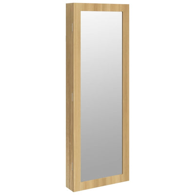 Mirror Jewellery Cabinet Wall Mounted 37.5x10x106 cm Payday Deals