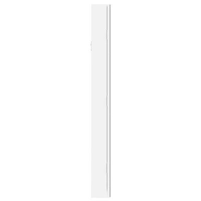 Mirror Jewellery Cabinet with LED Lights Wall Mounted White Payday Deals