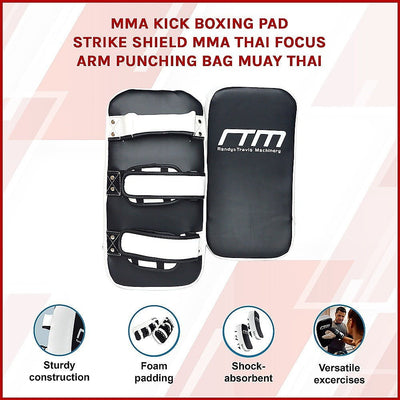 MMA Kick Boxing Pad Strike Shield MMA Thai Focus Arm Punching Bag Muay Thai Payday Deals