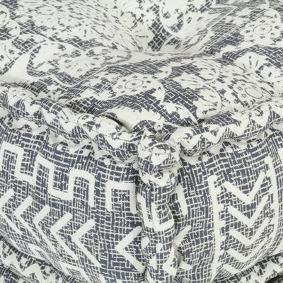 Modular Pouffe Light Grey Fabric Payday Deals