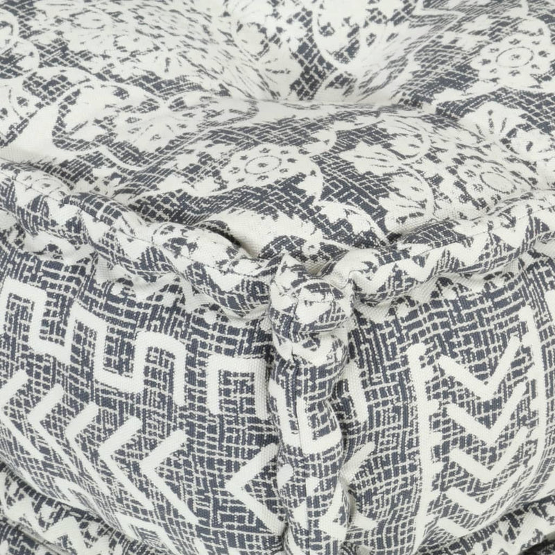 Modular Pouffe Light Grey Fabric Payday Deals