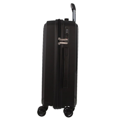 Monaco Hardshell 3-Piece Luggage Bag Set Travel Suitcase - Black Payday Deals