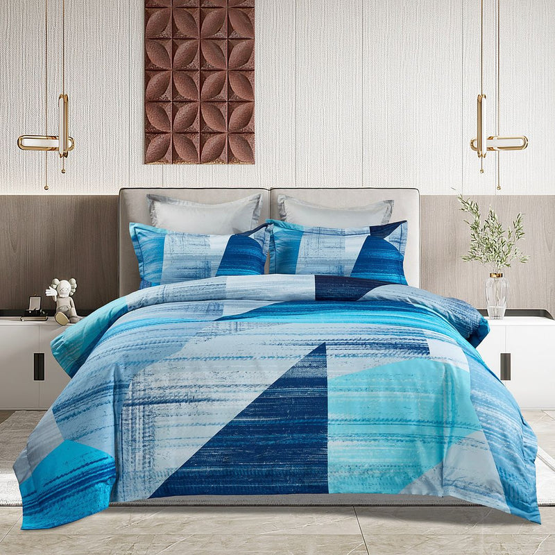 Mondrian Quilt Cover Set - King Size Payday Deals