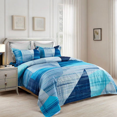 Mondrian Quilt Cover Set - King Size Payday Deals