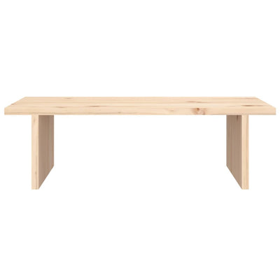 Monitor Stand 50x27x15 cm Solid Wood Pine Payday Deals