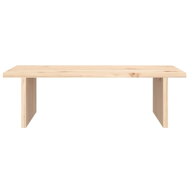 Monitor Stand 50x27x15 cm Solid Wood Pine Payday Deals