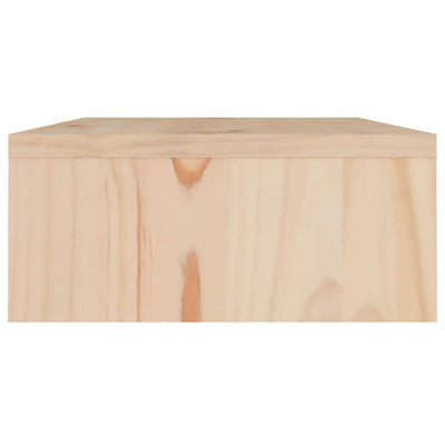 Monitor Stand 80x24x10.5 cm Solid Wood Pine Payday Deals