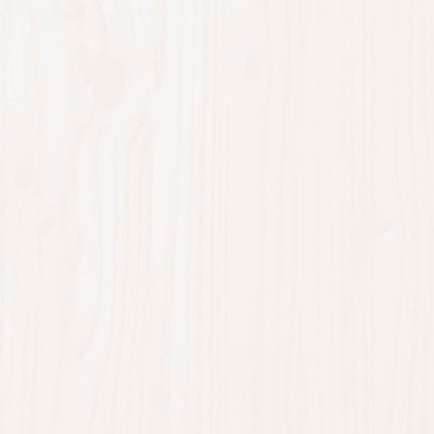 Monitor Stand White 50x24x13 cm Solid Wood Pine Payday Deals