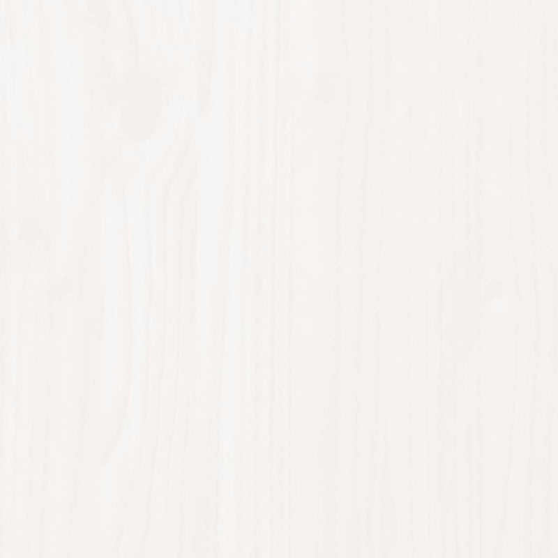 Monitor Stand White 50x24x13 cm Solid Wood Pine Payday Deals
