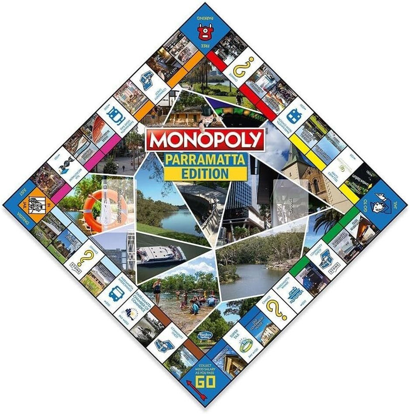 Monopoly Parramatta Editon Board Game Original Payday Deals