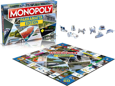 Monopoly Parramatta Editon Board Game Original Payday Deals