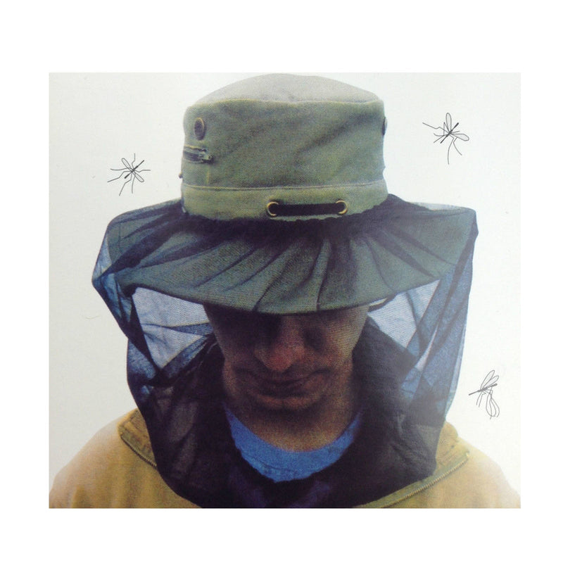 Mosquito Hat Net Head Protector Bee Bug Mesh Insect Mozzie Fishing Fly - Black Payday Deals