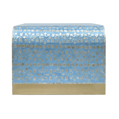 MOTHER OF PEARL MEDITERRANEAN BREEZE LOW PROFILE COFFEE TABLE Payday Deals