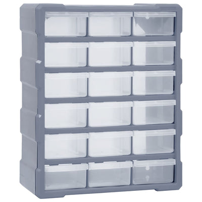Multi-drawer Organiser with 18 Middle Drawers 38x16x47 cm Payday Deals