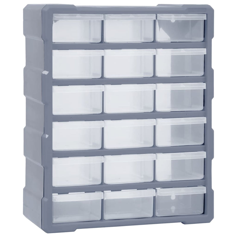 Multi-drawer Organiser with 18 Middle Drawers 38x16x47 cm Payday Deals