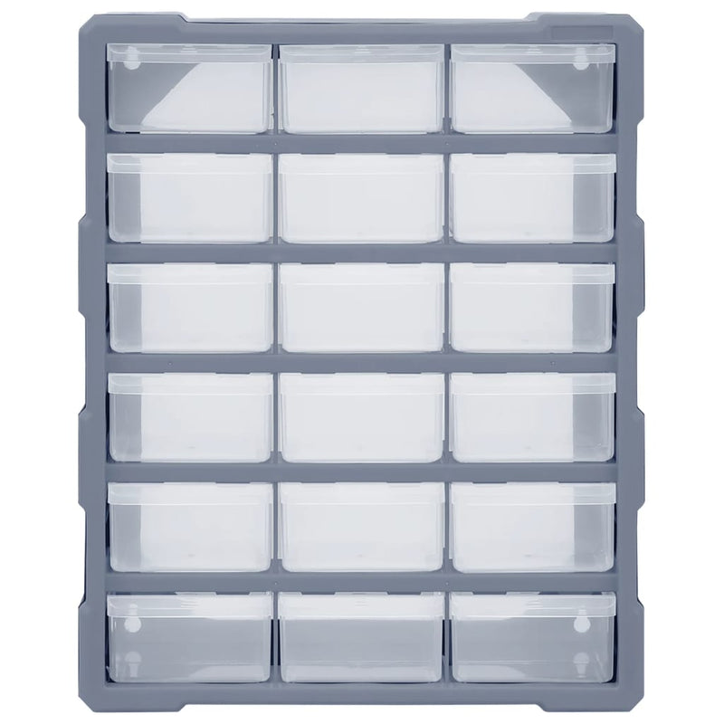 Multi-drawer Organiser with 18 Middle Drawers 38x16x47 cm Payday Deals