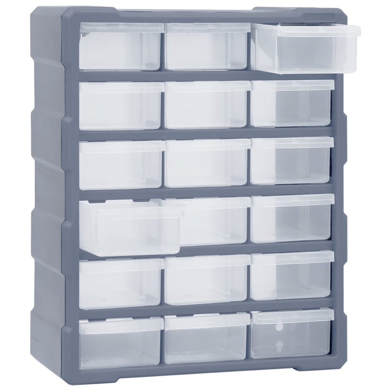 Multi-drawer Organiser with 18 Middle Drawers 38x16x47 cm Payday Deals