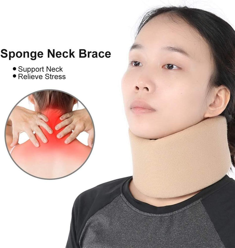 Neck Support Soft Sponge Neck Brace Protection Unisex Cervical Collar Support Payday Deals