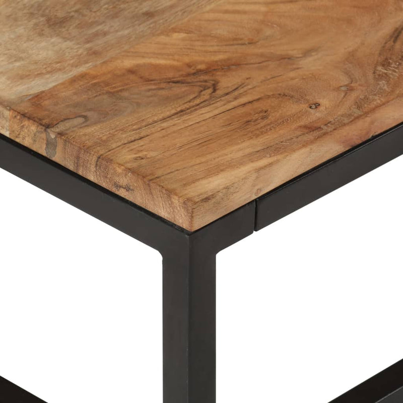Nesting Coffee Tables 2 pcs Solid Acacia Wood Payday Deals