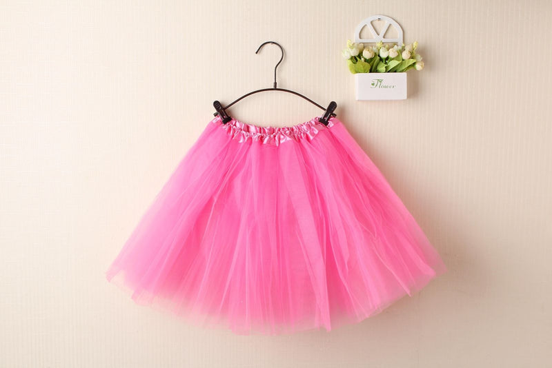 New Adults Tulle Tutu Skirt Dressup Party Costume Ballet Womens Girls Dance Wear, Pink, Kids Payday Deals