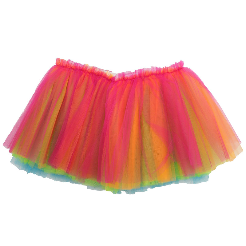 New Adults Tulle Tutu Skirt Dressup Party Costume Ballet Womens Girls Dance Wear, Rainbow_H (6 Layers), Kids Payday Deals