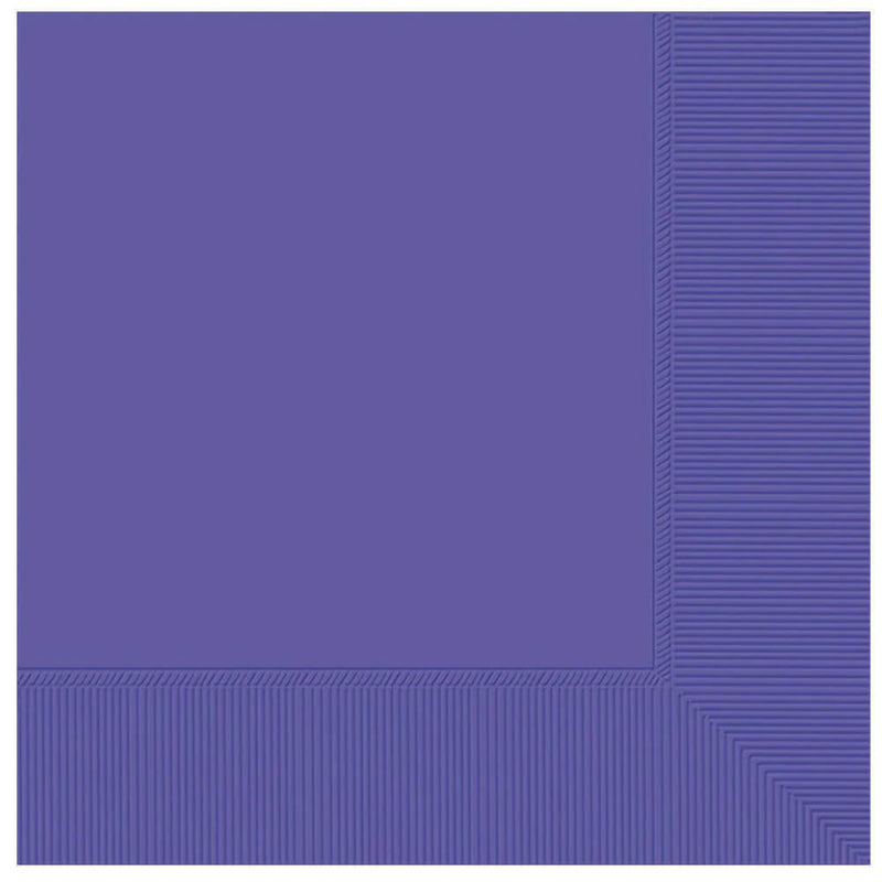 New Purple Lunch Napkins 20 Pack Payday Deals