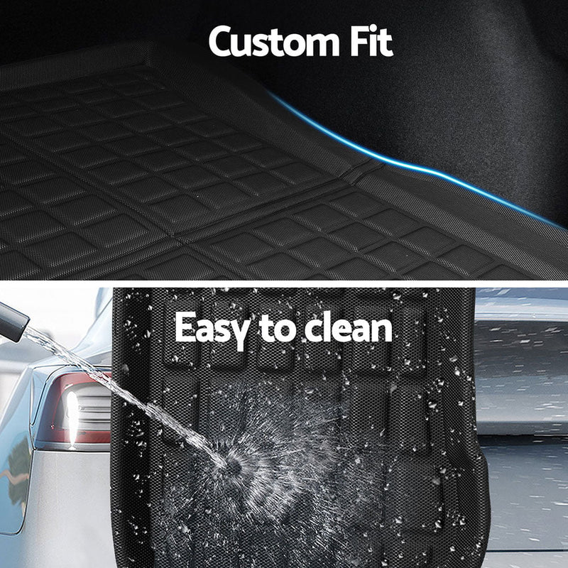 NEW Tesla Model 3 Highland 2024 Boot Liner Rear Frunk Cargo Trunk Mats Weisshorn Payday Deals