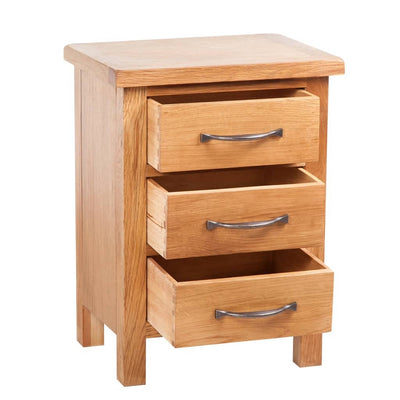 Nightstands 2 pcs 40x30x54 cm Solid Oak Wood Payday Deals